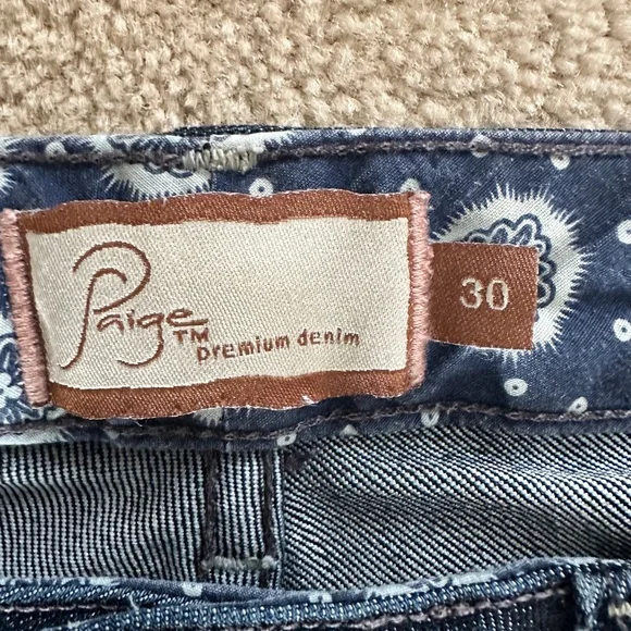 PAIGE “Rising Glen” premium denim jeans - 30 - Picture 3 of 15